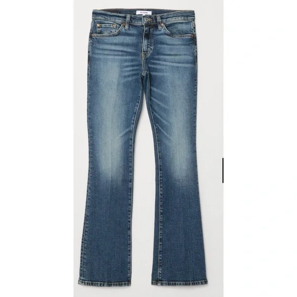 RE/DONE
MIDRISE BABY - BOOTCUT JEANS - AZZURRO - Picture 2 of 12